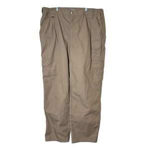 5.11 Tactical Men's Company Cargo Pants Khaki Tan 40x32 Cotton Twill Utility